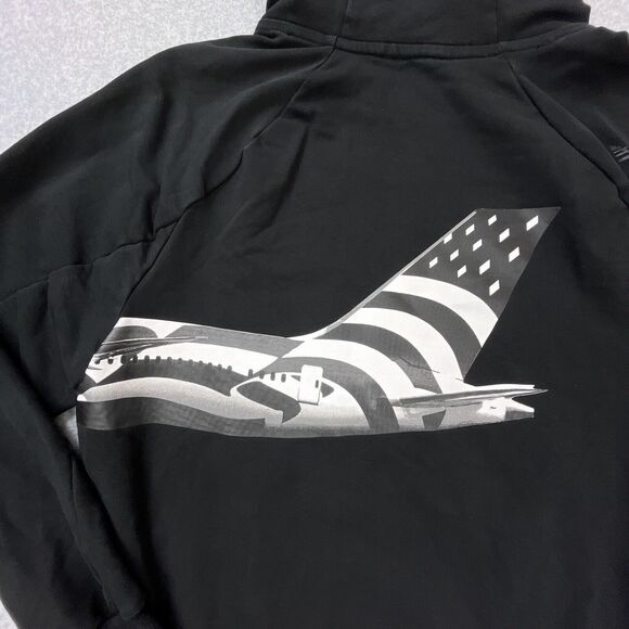 Paper Planes Streetwear Greatness is a Process Hoodie Small Black Sweatshirt - Picture 12 of 13